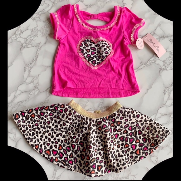 LITTLE LASS 2 Piece Set SIZE 2T (NEW) - Picture 1 of 7